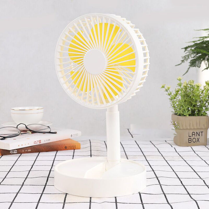 Mini fan with foldable telescopic phone holder | Stornfield
