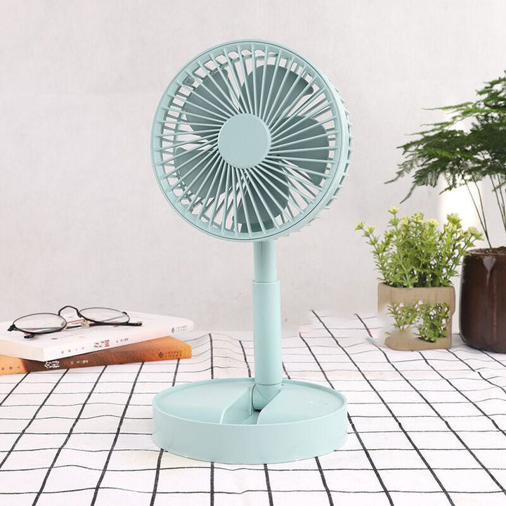 Mini fan with foldable telescopic phone holder | Stornfield