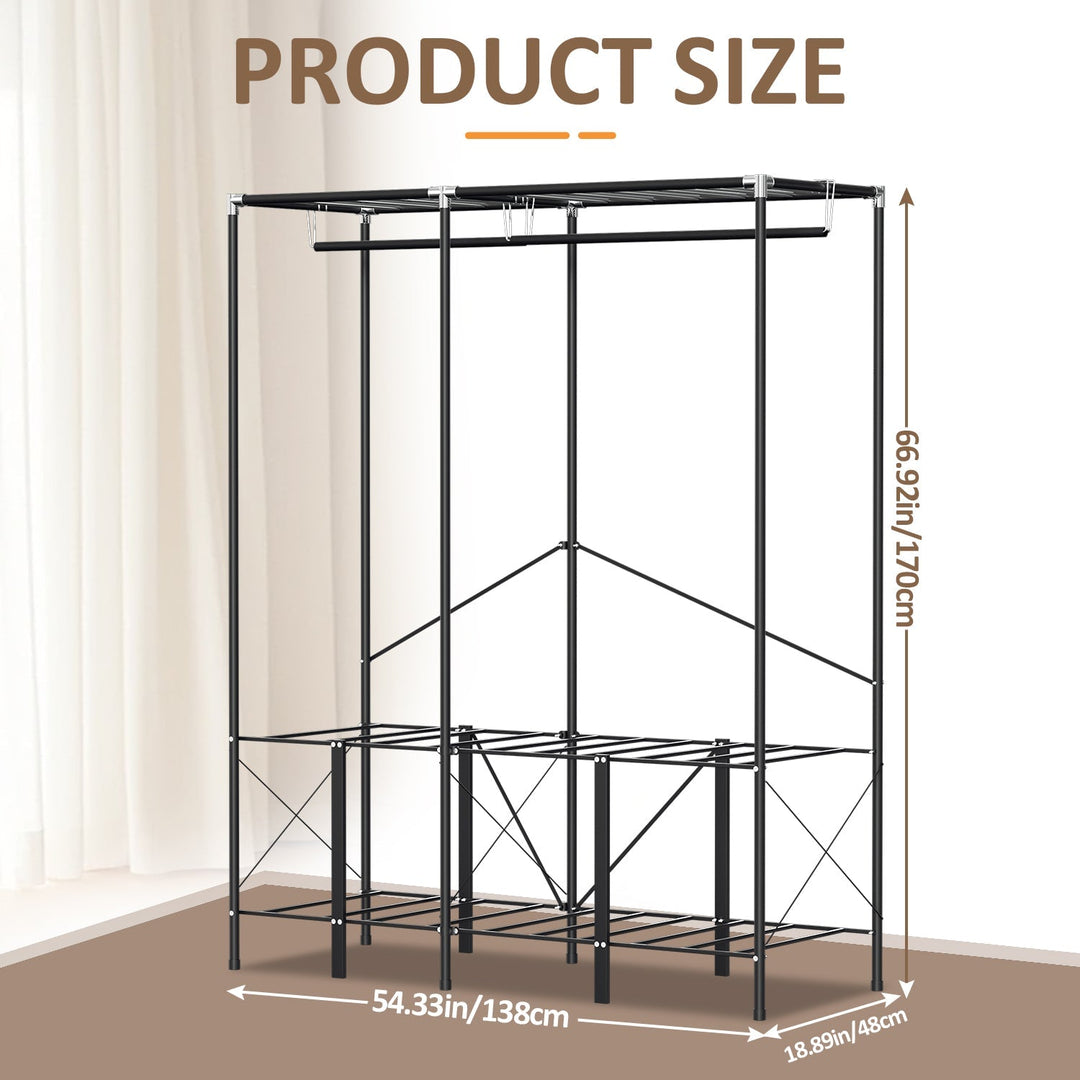 Foldable wardrobe bedroom cabinet | Stornfield