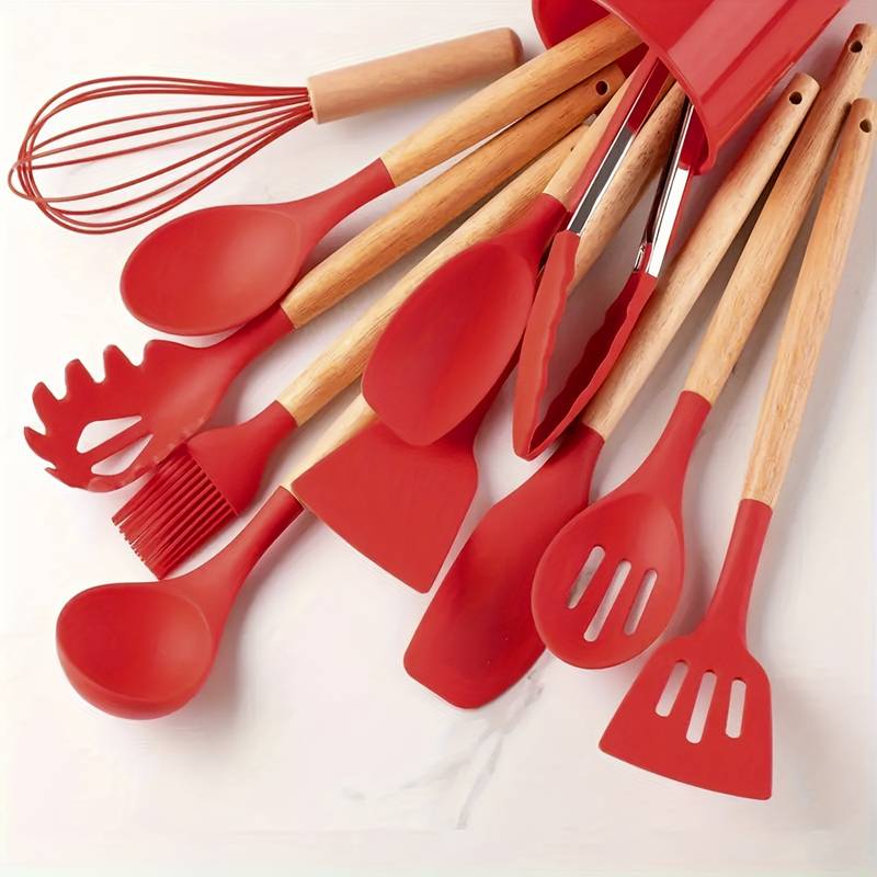 Stornfield | Silicone Cooking Utensil Set – Heat and Scratch Resistant