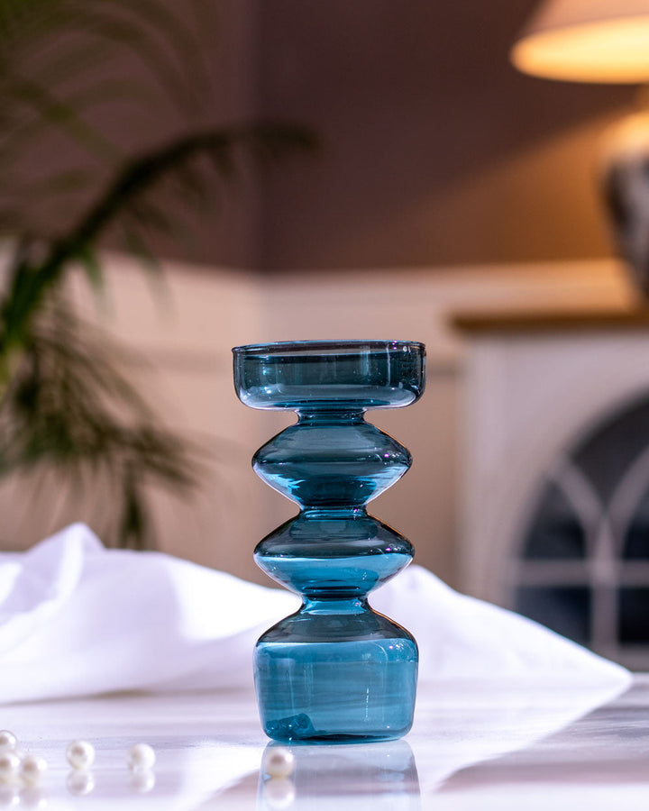 Stornfield | Stemmed Glass Candle Holder