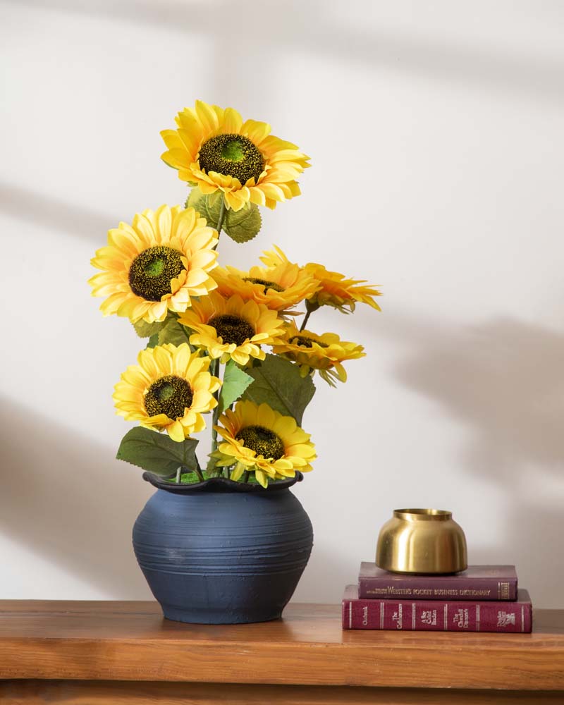 Stornfield | Artificial Sunflower Floral Arrangement