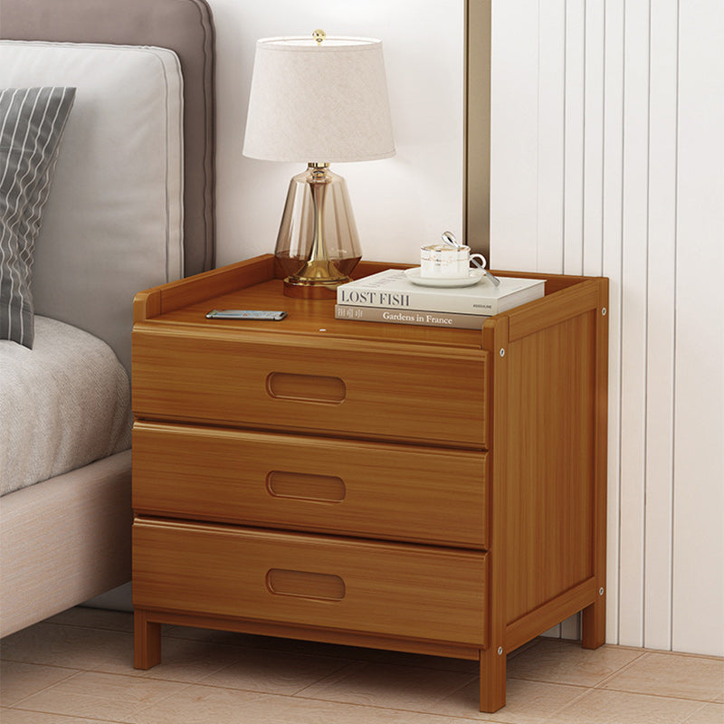 Stornfield | HanaCrate Japanese Nightstand | Solid Wood | 1 or 3 Drawers | Minimalist Bedroom Design