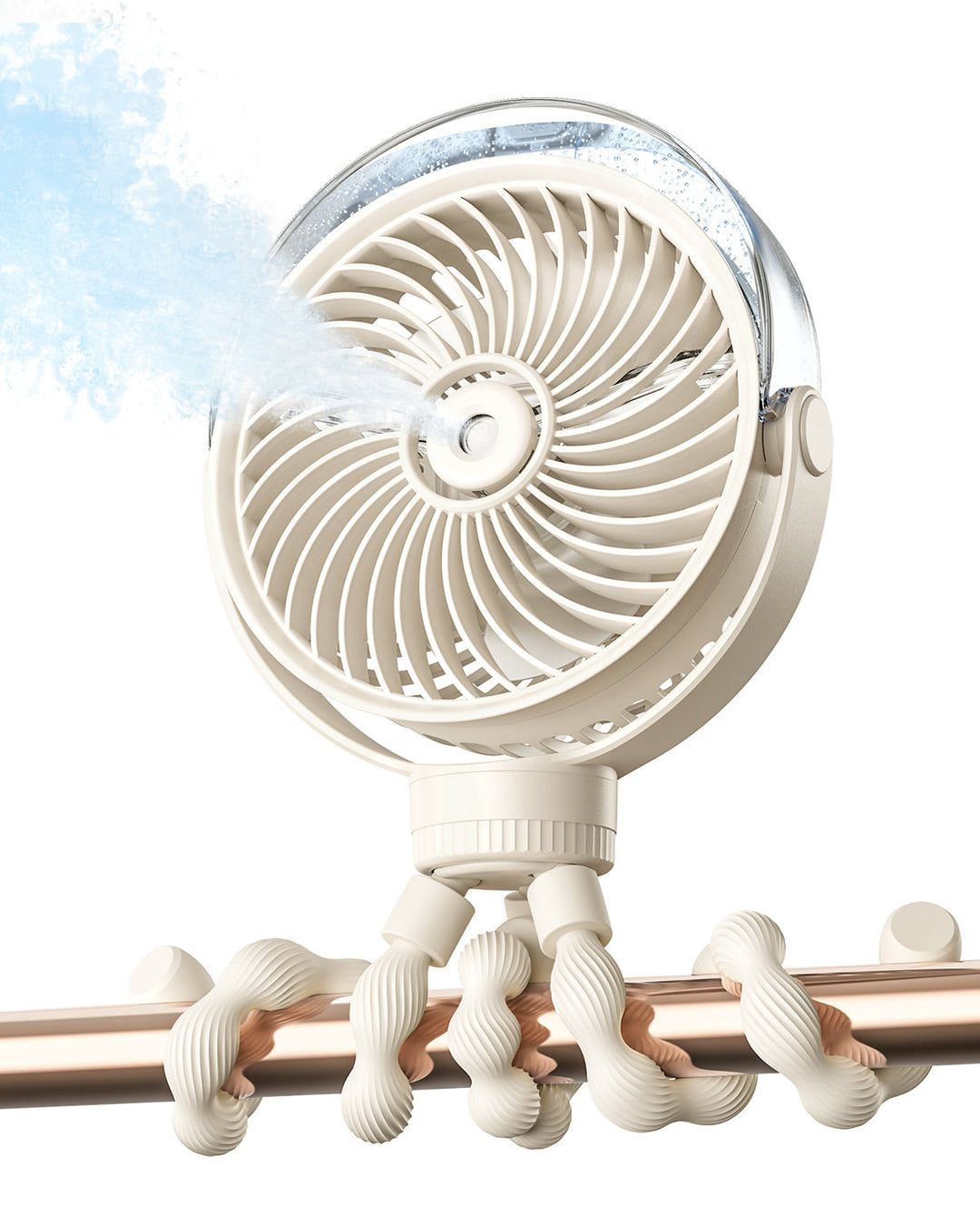 Misting Stroller Fan – Portable Baby Fan with Spray | Stornfield