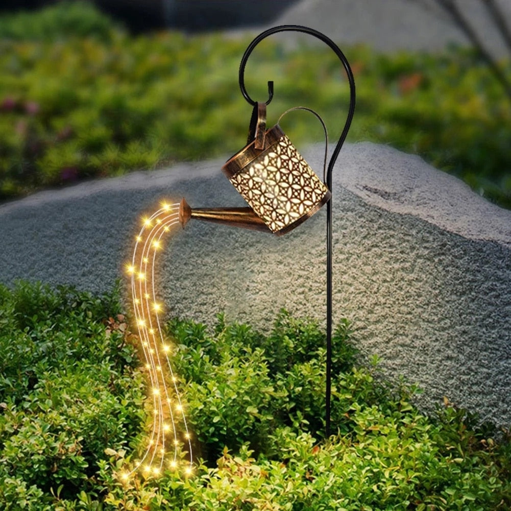 Solar Watering Can LED Lamp for the Garden | Stornfield