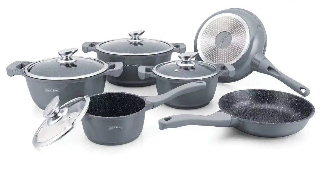 Royalty Line Cookware Set made of Aluminum (10 Pieces) | Stornfield