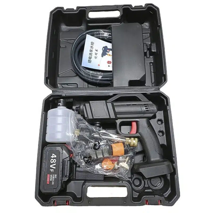 Portable high-pressure cleaner 7 bar/101 PSI – with battery including charger – | Stornfield