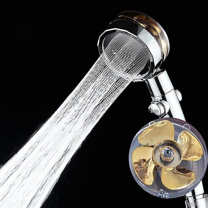 Shower head with high pressure - adjustable 360° rotating design - up to 40% water savings | Stornfield