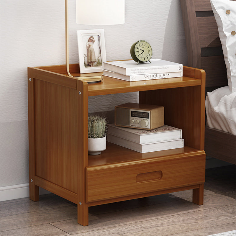 Stornfield | HanaCrate Japanese Nightstand | Solid Wood | 1 or 3 Drawers | Minimalist Bedroom Design