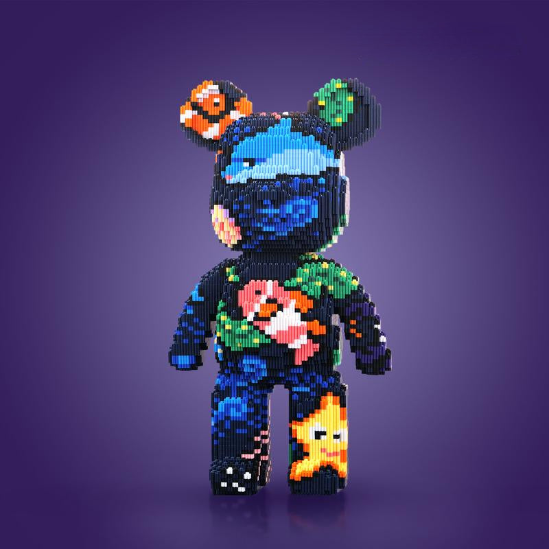Stornfield | DIY Pixel Art Block Bear Figures – Creative Building & Collectible Display
