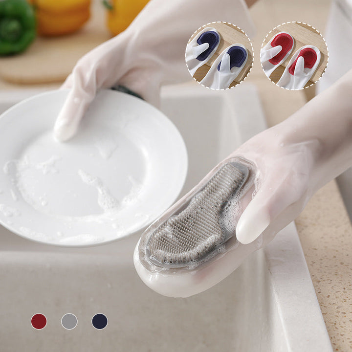 Silicon Dish Scrubber Gloves | Stornfield
