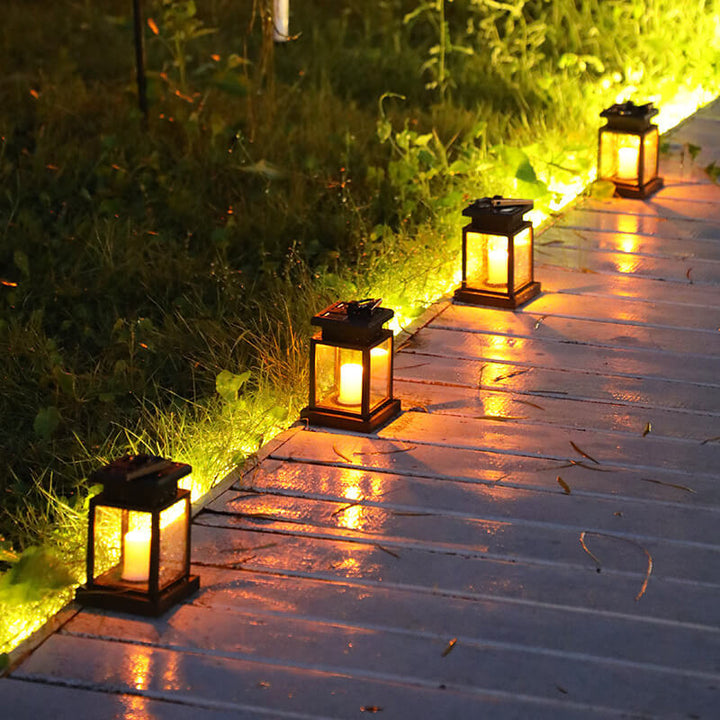 Modern Solar Star Candle ABS Waterproof LED Outdoor Lights | Stornfield