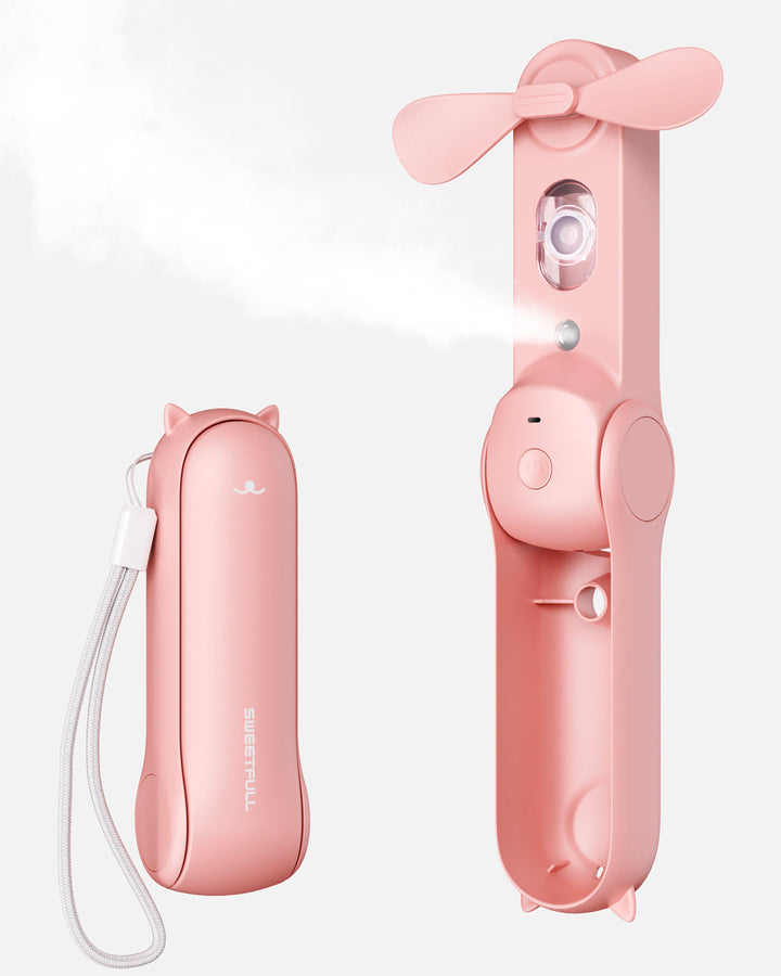 Misting Fan Portable, Handheld Personal Mister Fans | Stornfield
