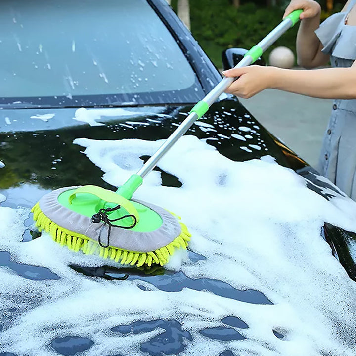 Telescopic three-section car wash mop | Stornfield