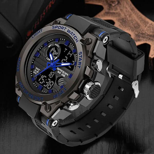 Stornfield | Men’s Military Watch with Analog Digital Display and Features