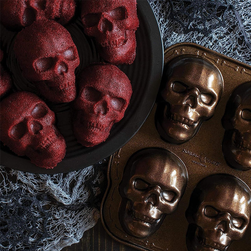 3D Skull Mold - Aluminum Cake Pan | Stornfield