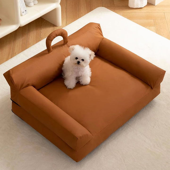 Elevated Pet Sofa Bed Stylish Waterproof Ergonomic Comfort | Stornfield