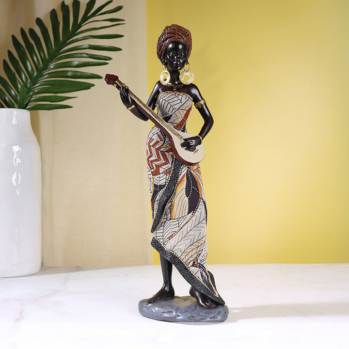 Stornfield | African Musician Sculpture