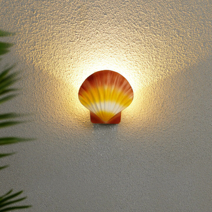 Outdoor Creative Shell Design Aluminum LED Waterproof Wall Sconce Lamp | Stornfield