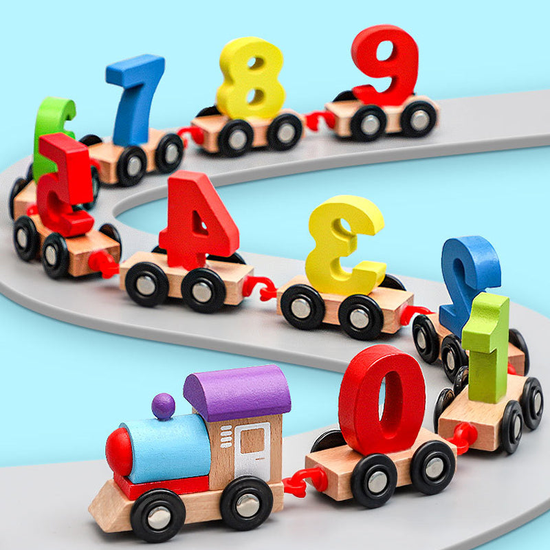 Stornfield Wooden Digital Pull Toy
