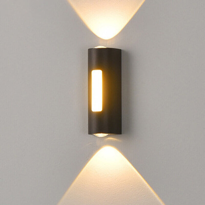 Modern Minimalist Cylindrical Design LED Outdoor Decorative Wall Sconce Lamp | Stornfield