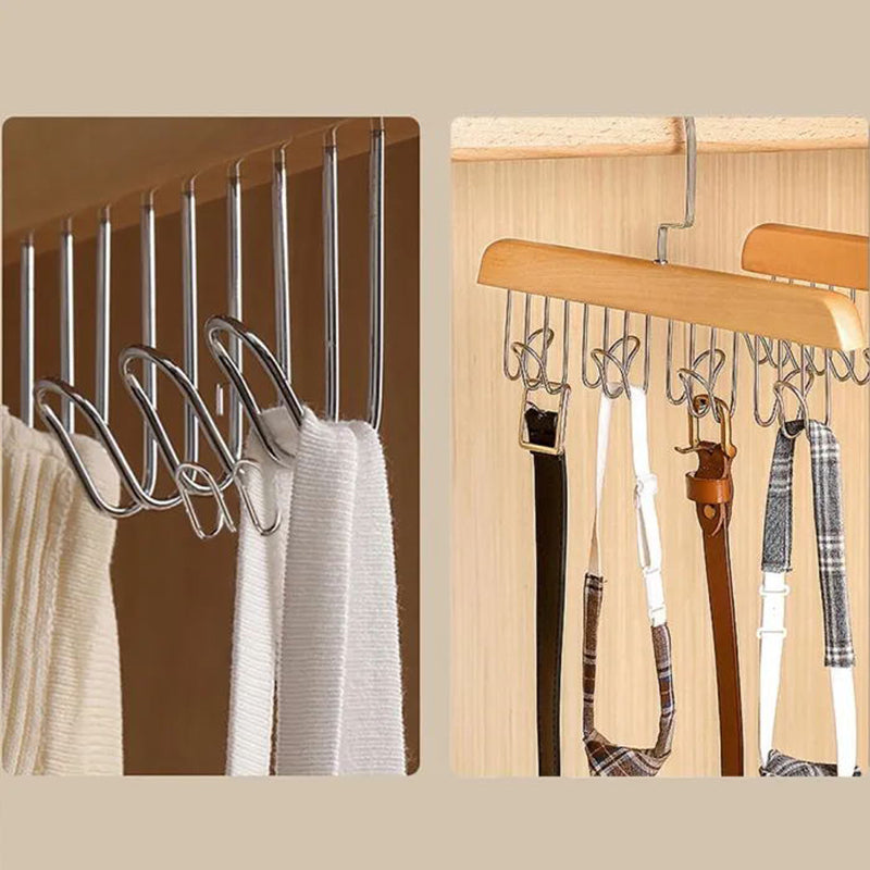 Anti-Slip Multi-Hook Clothes Rack | Stornfield
