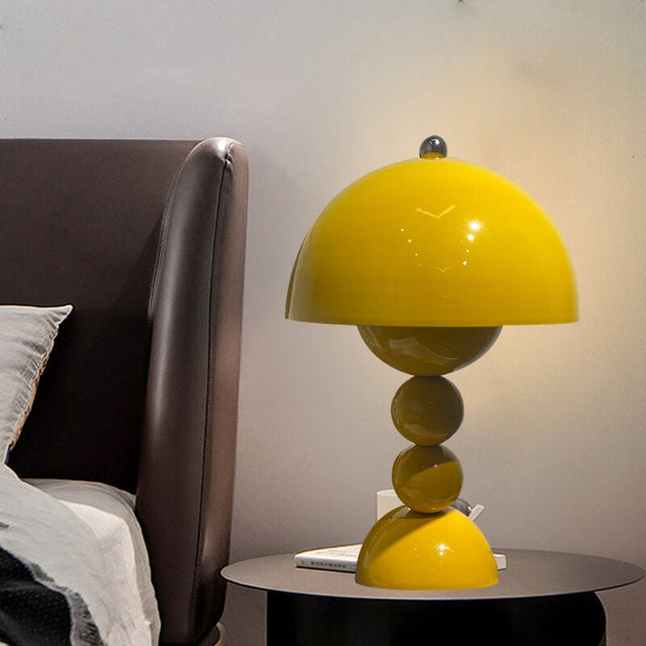 Stornfield | Modern Luxury Green Ceramic Pumpkin Shaped 1-Light Table Lamp – Ideal for Bedroom/Living Room/Lounge/Office