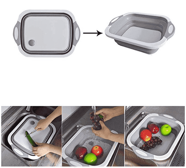 Collapsible Wash Tub Cutting Board | Stornfield