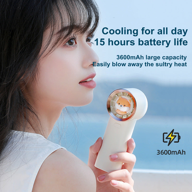 Lovely Squirrel Mini Pocket Fan USB Rechargeable Handheld Fan | Stornfield