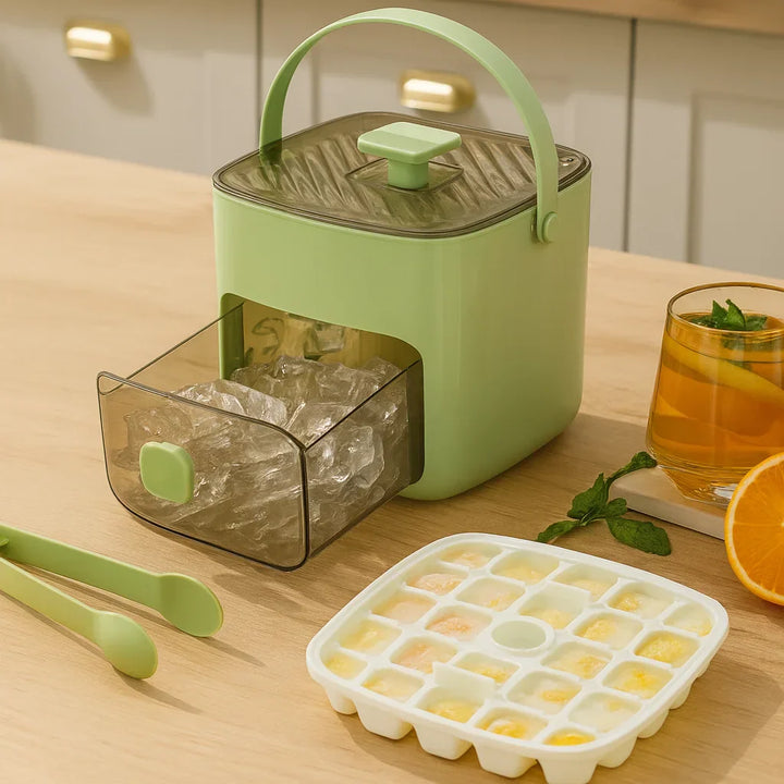 FreezeNinja — Perfect ice cubes at the push of a button for stress-free refreshment and impeccable freshness! | Stornfield