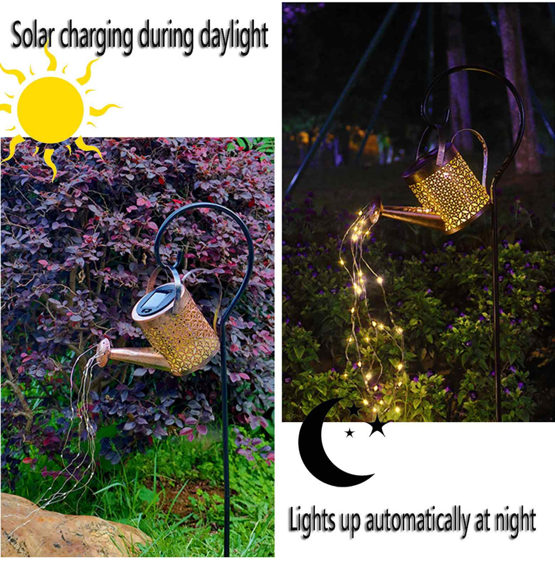 Solar Watering Can LED Lamp for the Garden | Stornfield