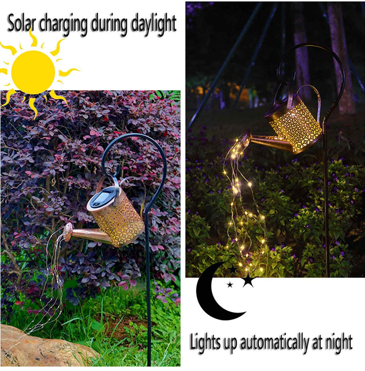 Solar Watering Can LED Lamp for the Garden | Stornfield