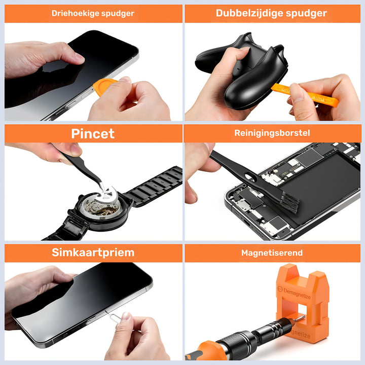 Precision Screwdriver Set 117-piece with Bits | Stornfield