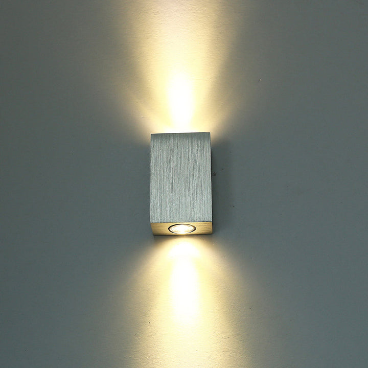Modern Simplicity Waterproof Aluminum Cubic LED Wall Sconce Lamp For Outdoor Patio | Stornfield