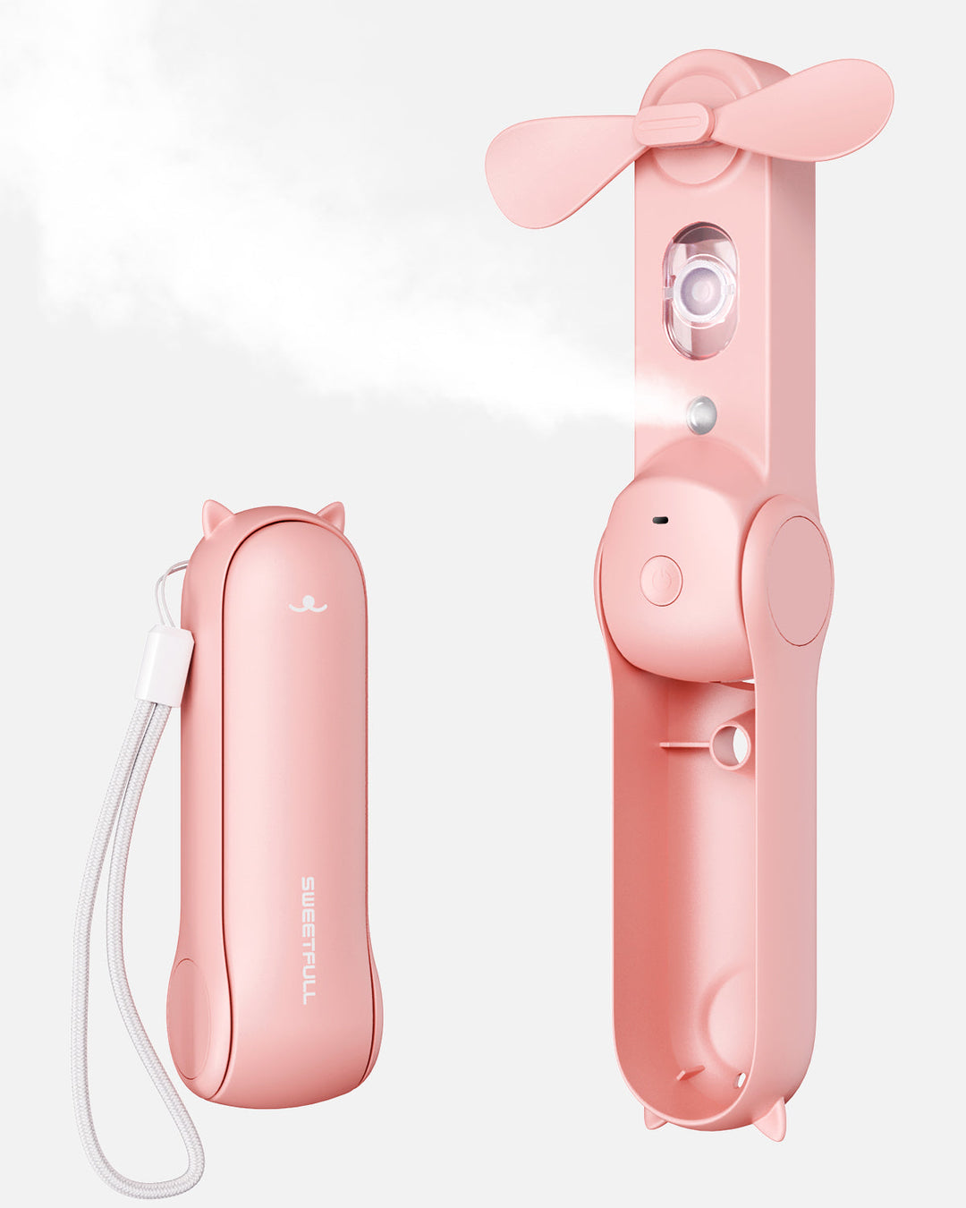 Misting Fan Portable, Handheld Personal Mister Fans | Stornfield