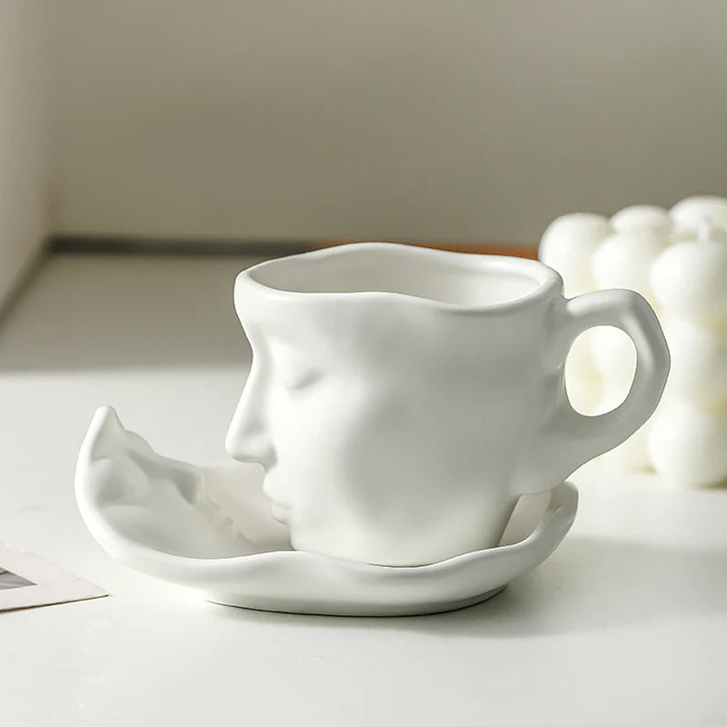 Stornfield | Kyssnades Face ceramic mug