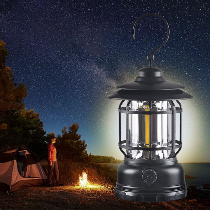Stornfield | Contemporary Industrial Rechargeable USB Portable Camping Lantern Outdoor Horse Lamp