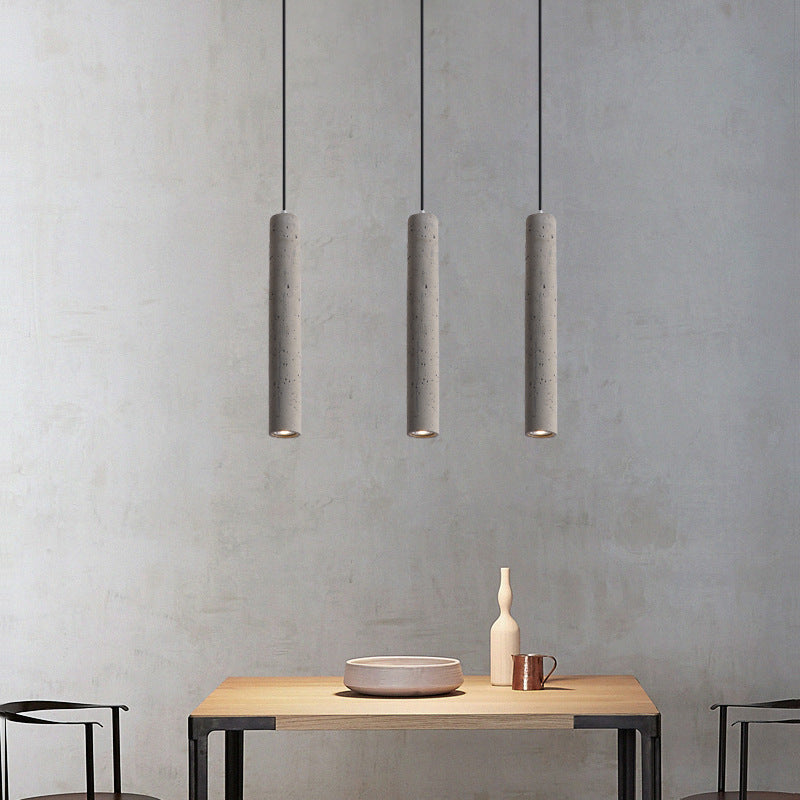 Stornfield | StoneCast Industrial Concrete Cylindrical Sconce | 1-Light | Smooth or Rough Surface