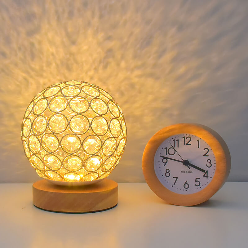 Stornfield | Modern Minimalist USB Rechargeable Round LED Table Lamp
