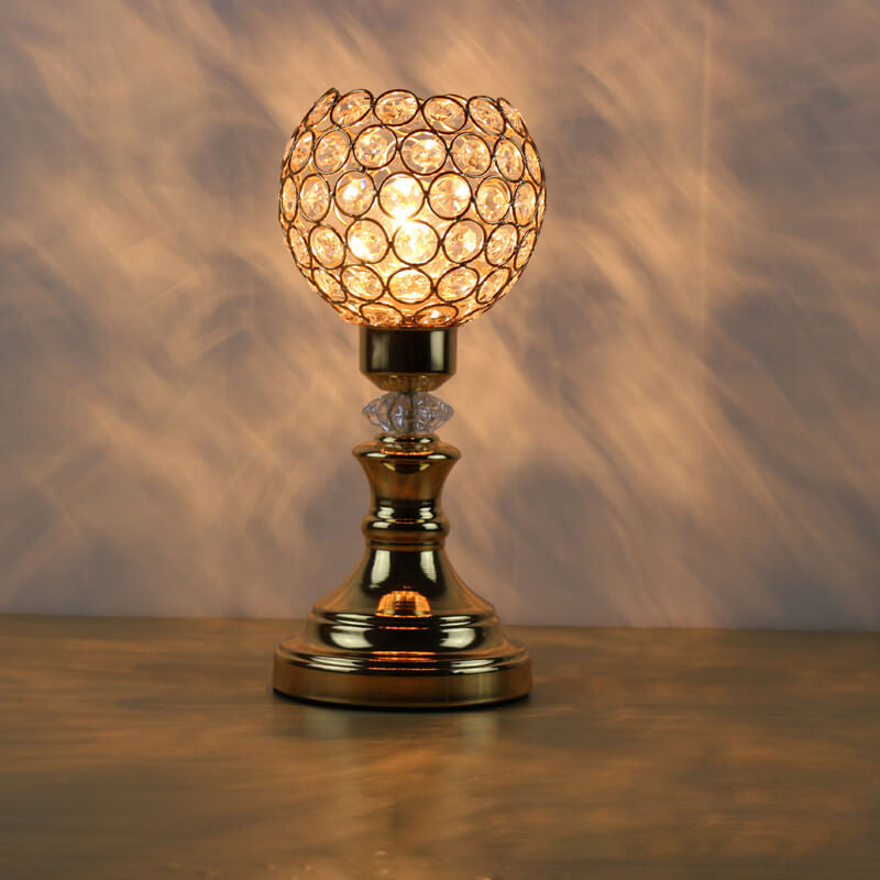 Stornfield | European Luxury Crystal Ball Art 1-Light Table Lamp