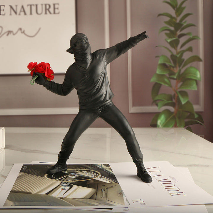 Stornfield | Banksy Flower Rioter Ornament