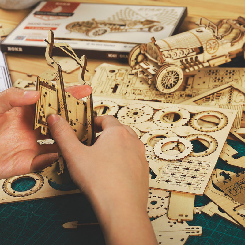 Super Wooden Mechanical Model Puzzle | Stornfield
