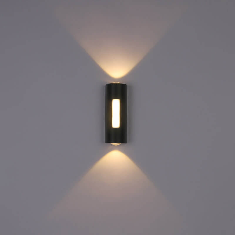Modern Minimalist Cylindrical Design LED Outdoor Decorative Wall Sconce Lamp | Stornfield