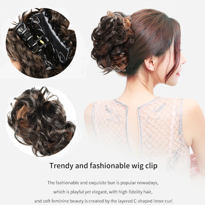 Bun Clipping Flower Buds Wig | Stornfield