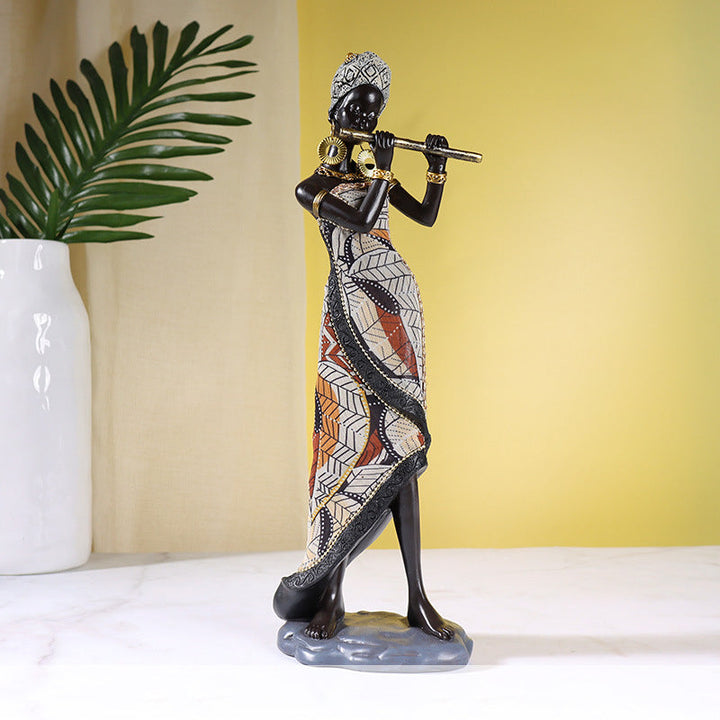 Stornfield | African Musician Sculpture