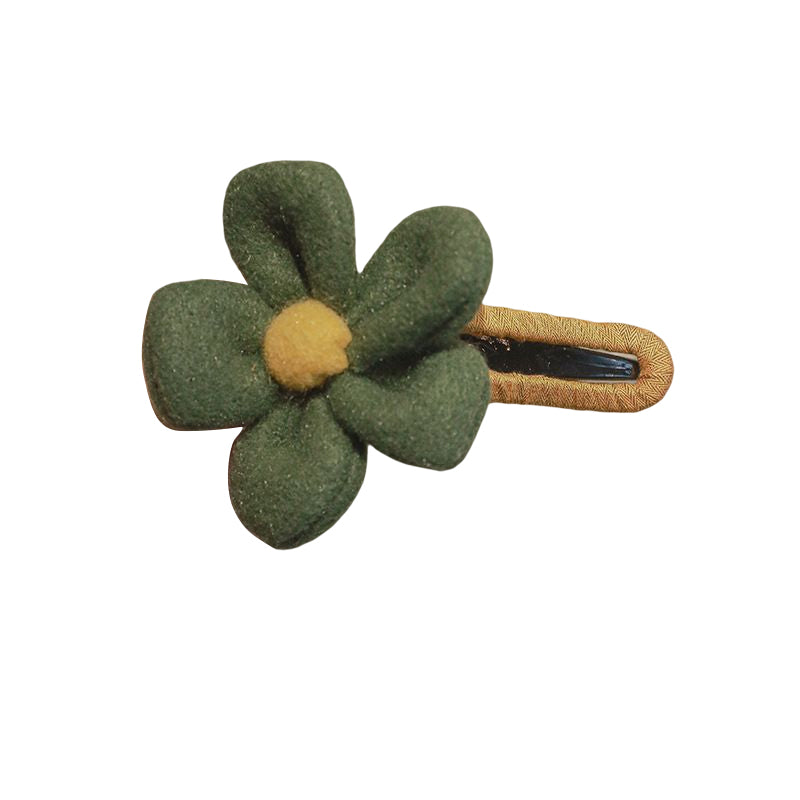 Elegant Plush Flower Hairpins Stornfield