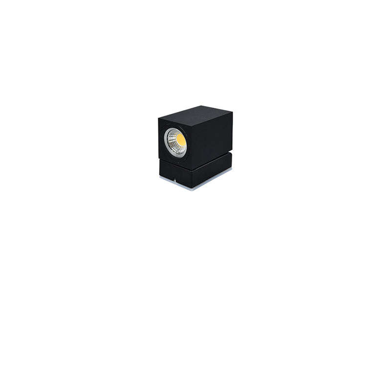 Modern Simplicity Waterproof Adjustable Angle Square Aluminum LED Wall Sconce Lamp For Outdoor Patio | Stornfield