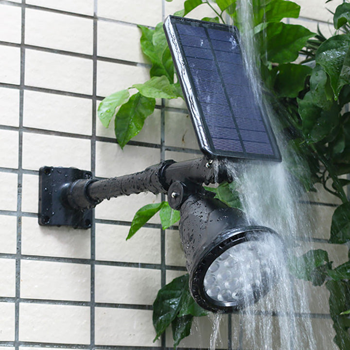 Contemporary Industrial ABS Solar Waterproof LED Spotlight Lawn Insert Light For Outdoor Patio | Stornfield