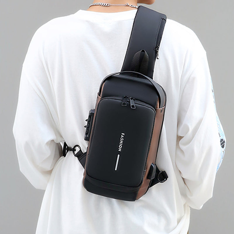 Casual multifunctional anti-theft chest bag for men | Stornfield