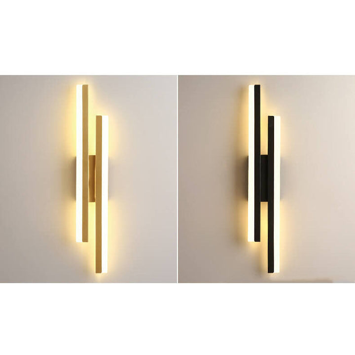 Stornfield | LuxLine Modern LED Wall Light | Minimalist Design | Iron & Acrylic | Dimmable Light